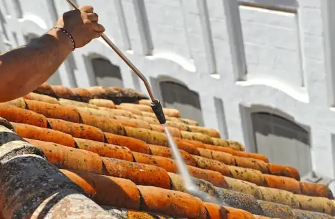 Nettoyage de toitures - Leuc